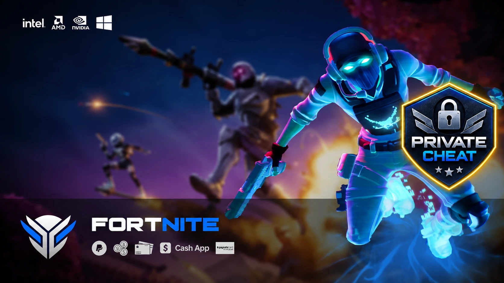(Private) Fortnite Ghost (Tournament Cheat)