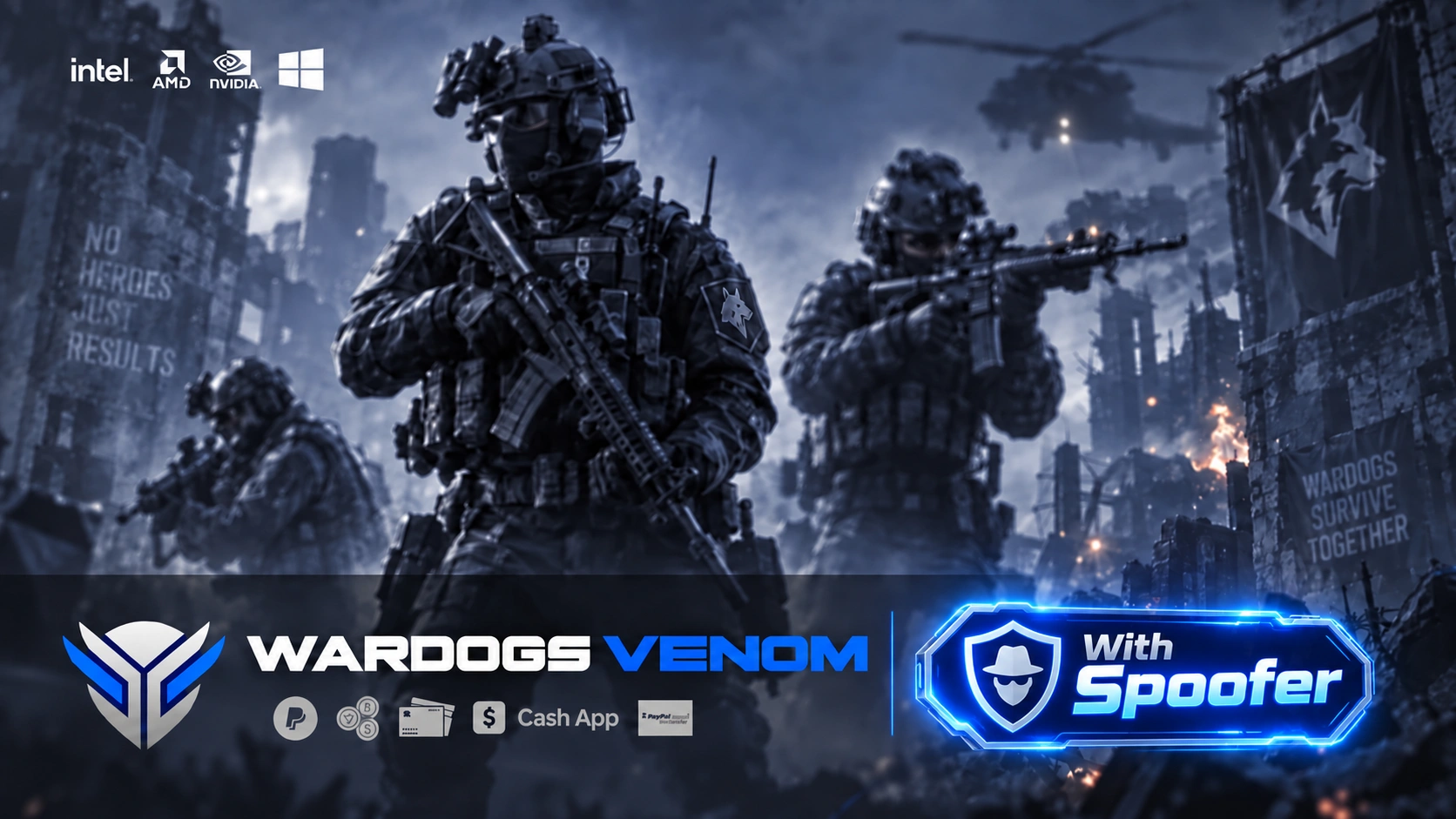 WARDOGS Full | Venom w/ Spoofer (Rage & Legit) — 1