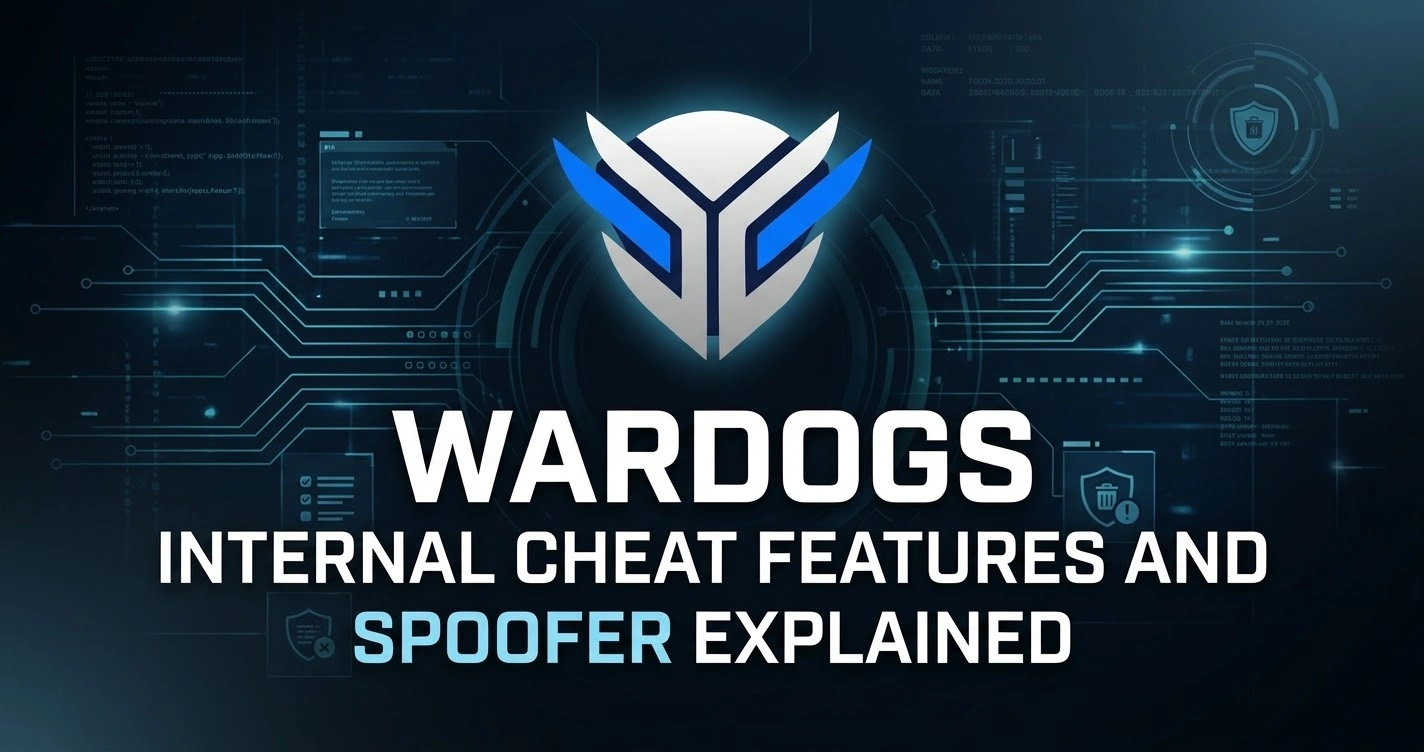 WARDOGS Internal Cheat Features and Spoofer Explained